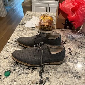 Giorgio Brutini Charcoal Oxford Shoes